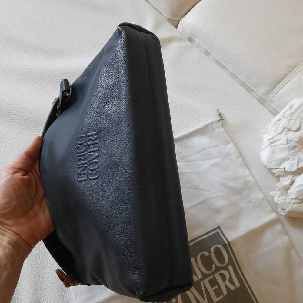 Enrico Coveri Leather clutch bag - image 7