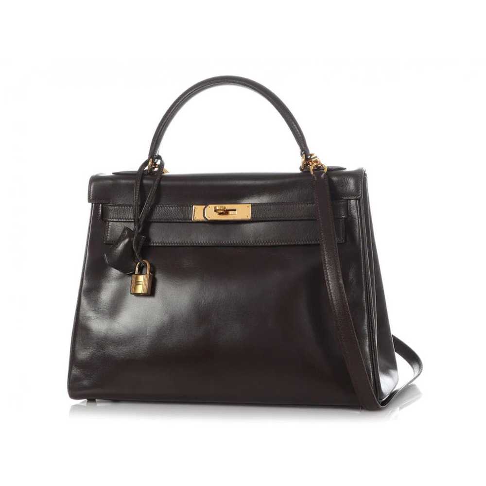 Hermès Kelly 32 leather satchel - image 4