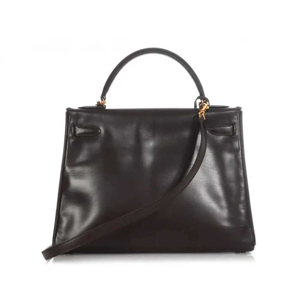 Hermès Kelly 32 leather satchel - image 6