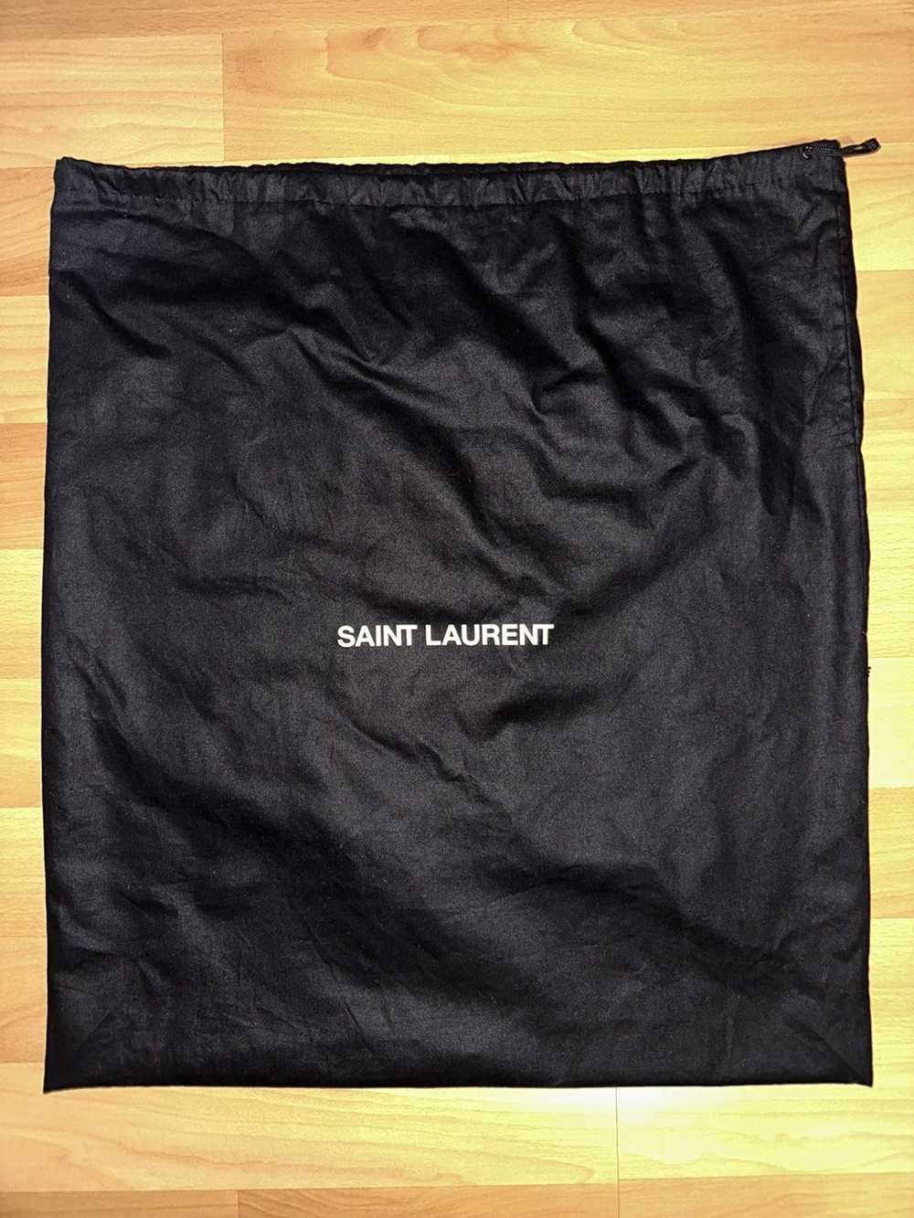 Yves Saint Laurent YSL City Robot-Print Canvas Ba… - image 11