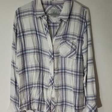 Rails Hunter Plaid Button Down Size S Red White - image 1