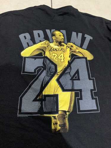 Kobe Bryant Los Angeles Lakers T Shirt Mens XL Black NBA Majestic