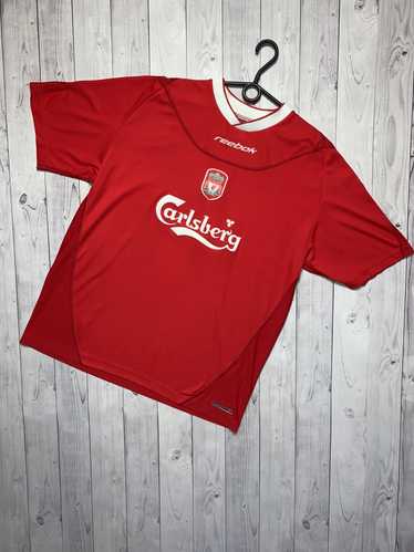 VINTAGE OLD REEBOK MEN'S LIVERPOOL 2002/2004 FOOTBALL SOCCER SHIRT JERSEY  SIZE S