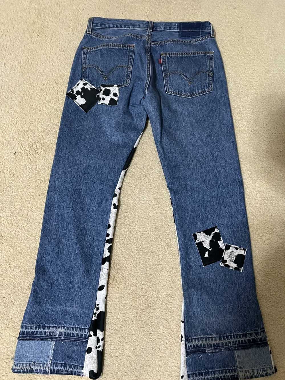 Other Custom Vintage Denim Flare Jeans - image 6