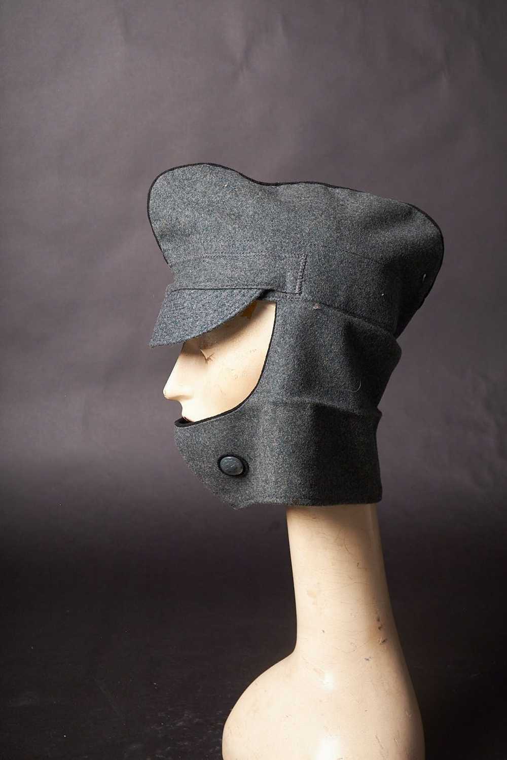 Vintage Vintage Post WWII Swiss Garrison Wool Cap… - image 7