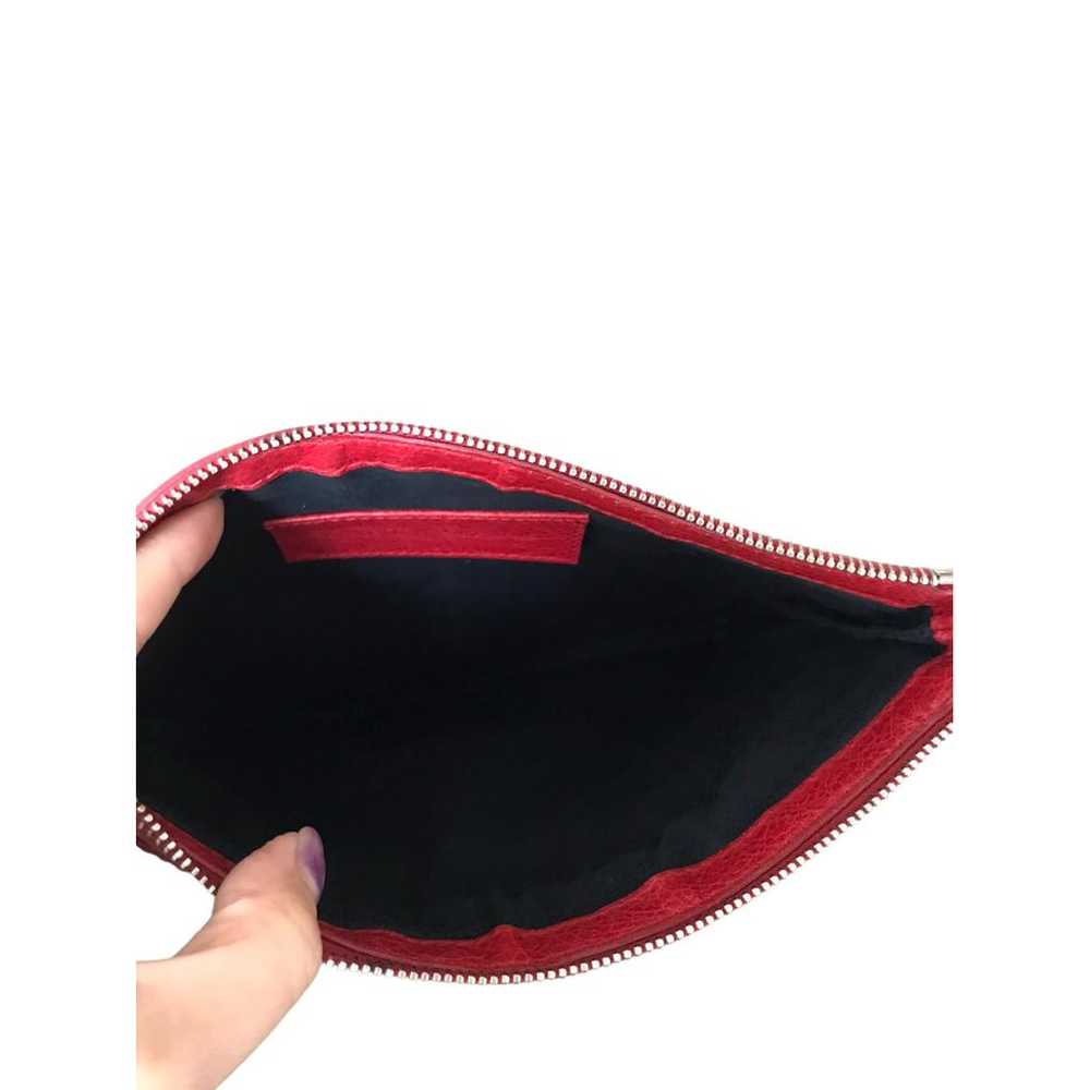 Balenciaga City Clip leather clutch bag - image 12