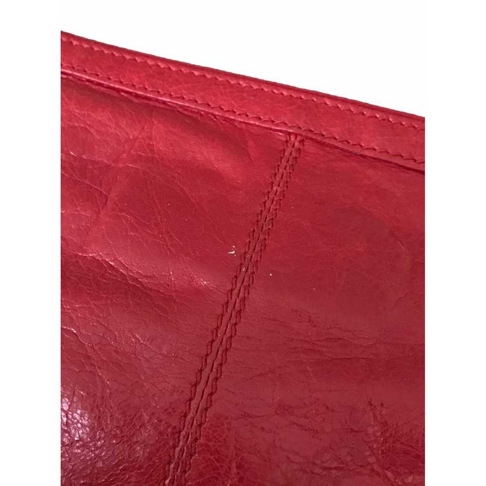 Balenciaga City Clip leather clutch bag - image 9