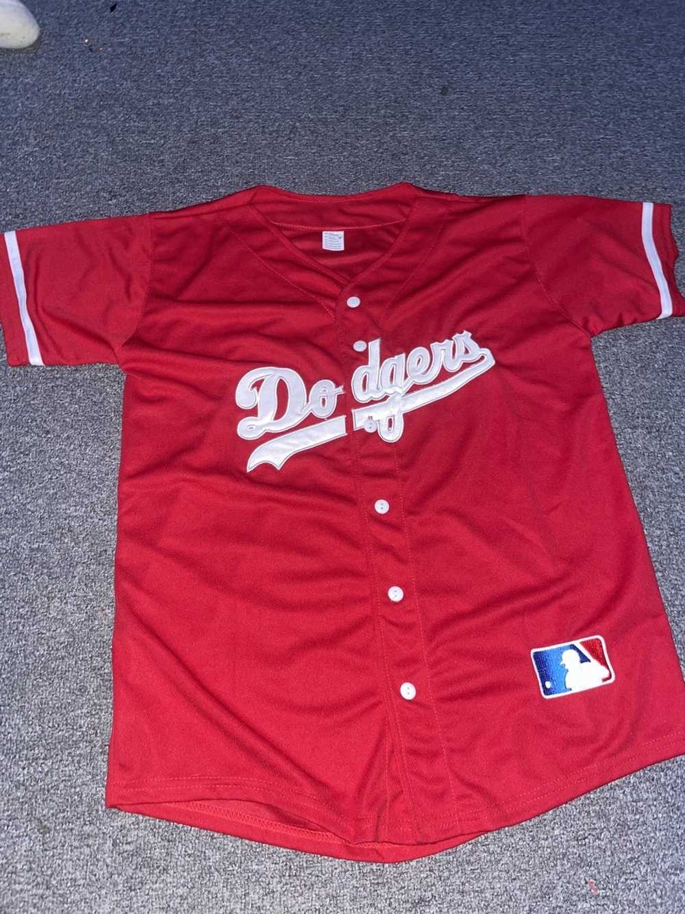 MLB red dodgers jersey - image 1