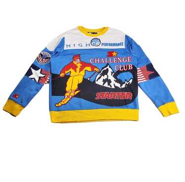 Starter action ski 2024 crew neck sweatshirt