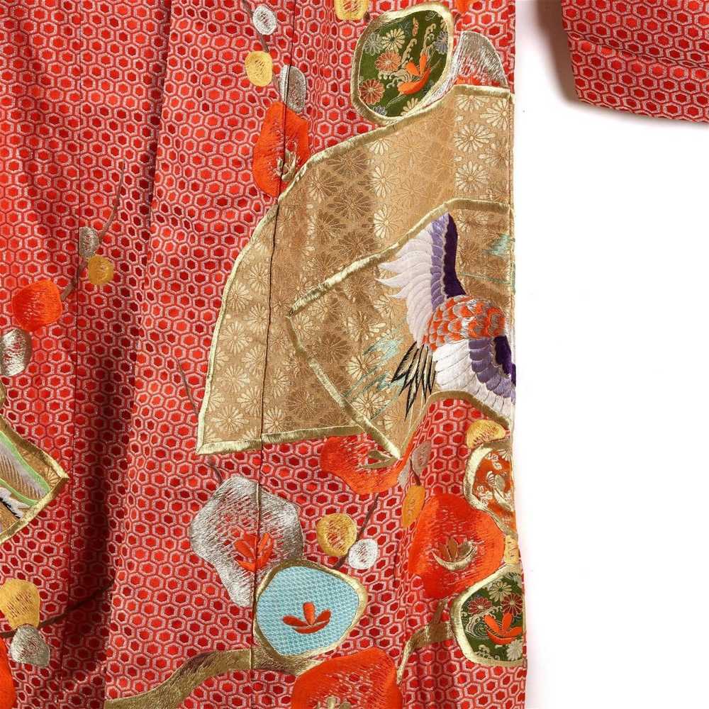 Handmade Vintage Embroidered Japanese Uchikake We… - image 3