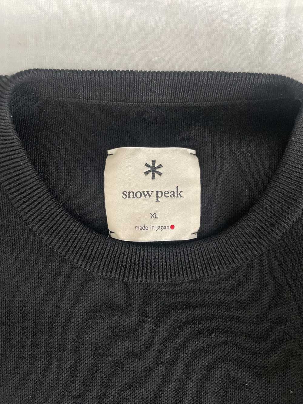 Snow Peak Crewneck Long Sleeve Shirt - image 3