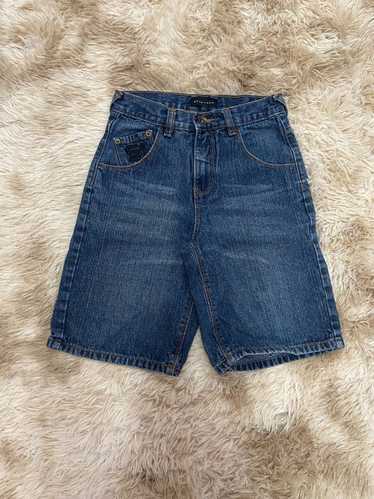 Sean John × Vintage Embroidered Denim Shorts