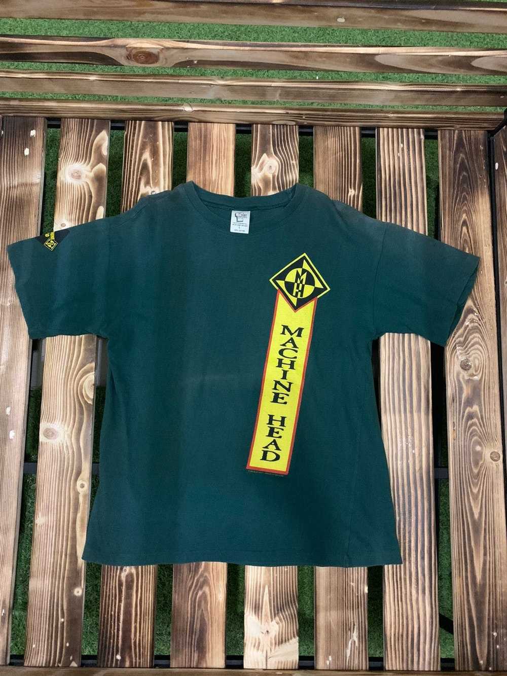 Band Tees × Vintage VINTAGE 90s MACHINE HEAD BAND… - image 1