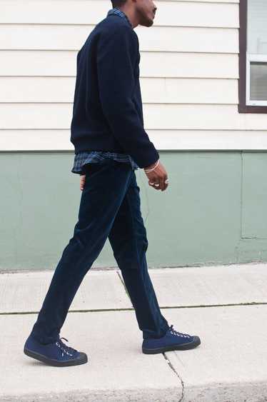Norse Projects Aros Corduroy Chinos Navy