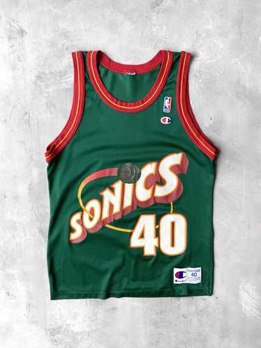 Seattle SuperSonics Jersey 90's - Medium (40) - image 1