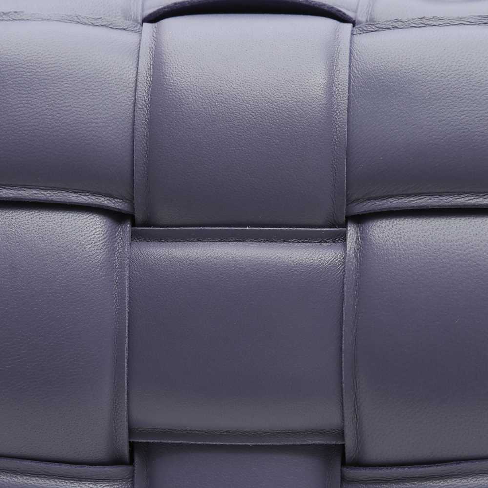 Bottega Veneta Cassette shoulder bag in purple br… - image 2