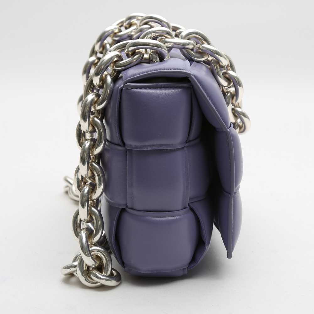 Bottega Veneta Cassette shoulder bag in purple br… - image 6