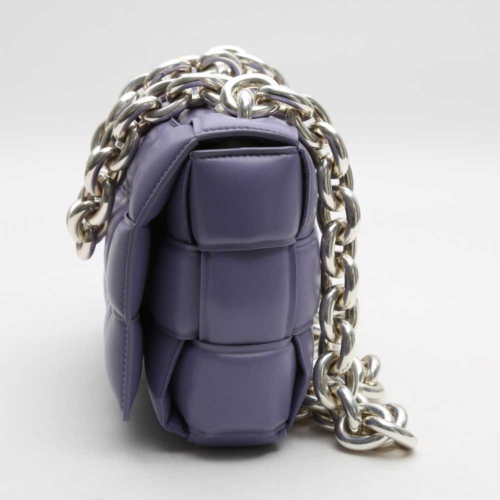 Bottega Veneta Cassette shoulder bag in purple br… - image 7