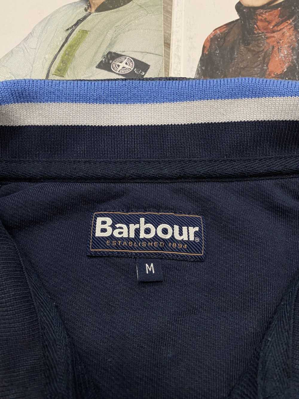 Barbour × Luxury Barbour Seward 1/4 Zip Tailored … - image 6
