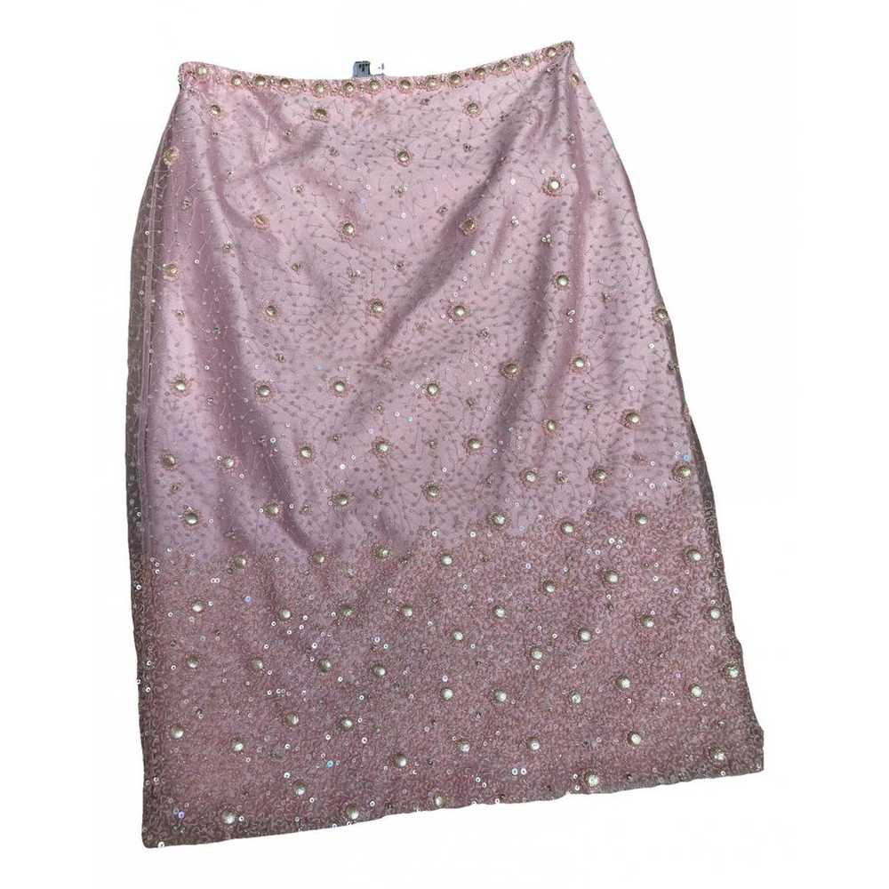 Escada Silk mid-length skirt - image 1