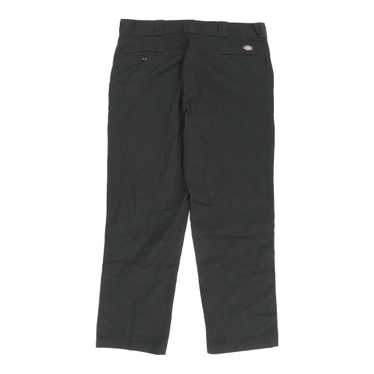 874 Dickies Trousers - 37W 30L Black Cotton Blend - image 1