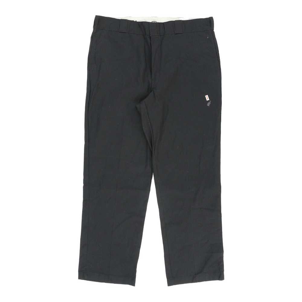 874 Dickies Trousers - 37W 30L Black Cotton Blend - image 3