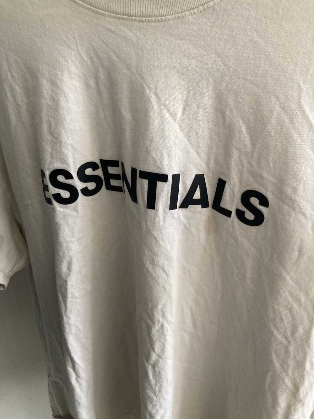 Fear of God Fear Of God Essentials Cream Tee Size… - image 1