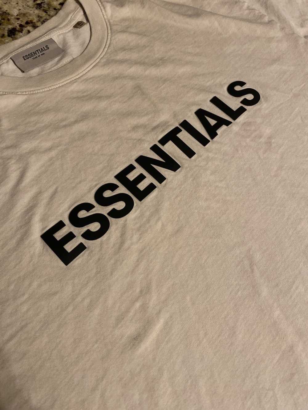 Fear of God Fear Of God Essentials Cream Tee Size… - image 3