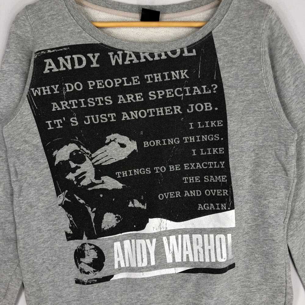 Andy Warhol × Streetwear Andy warhol new york swe… - image 2