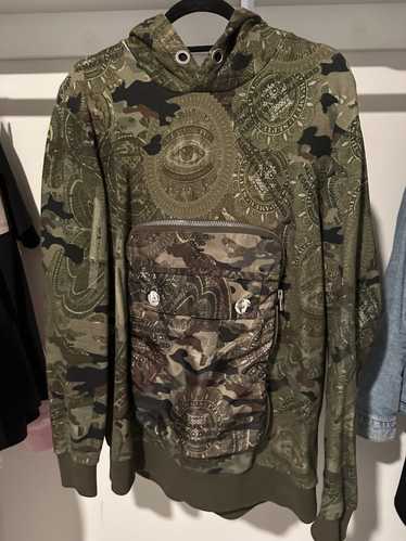 Givenchy Camouflage Money-Print Pocket Hoodie