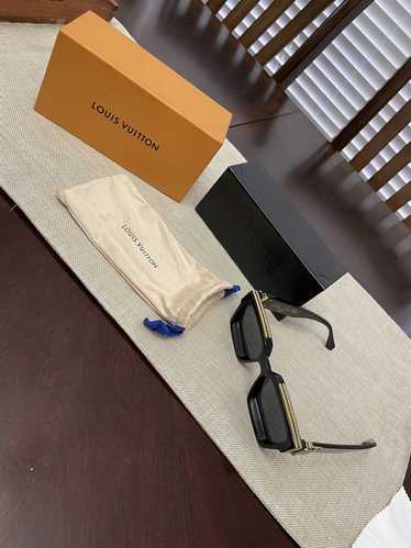 Louis Vuitton 1.1 Millionaires Sunglasses Black/Blue Virgil Abloh Western  Fit