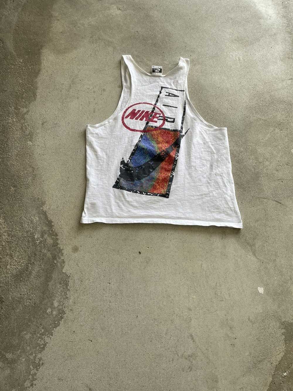 Nike × Vintage Vintage Nike Air Thermal Logo tank… - image 4