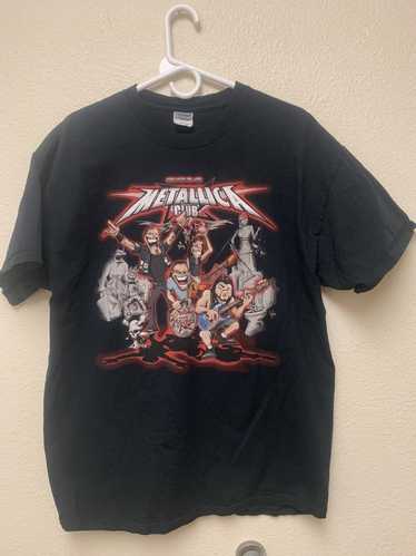 Metallica × Rock Tees × Vintage 2014 Cartoon Metal