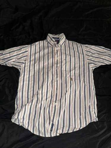 Vintage button up tommy hilfiger striped - Gem