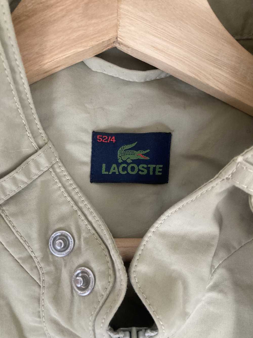 Lacoste Lacoste Khaki Windbreaker ~2005 - image 3