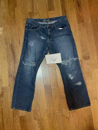 Distressed Denim Custom Distressed Denim Jeans