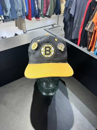 Vintage 90s Logo 7 NHL Pittsburgh Penguins Splash Snapback Cap Hat 