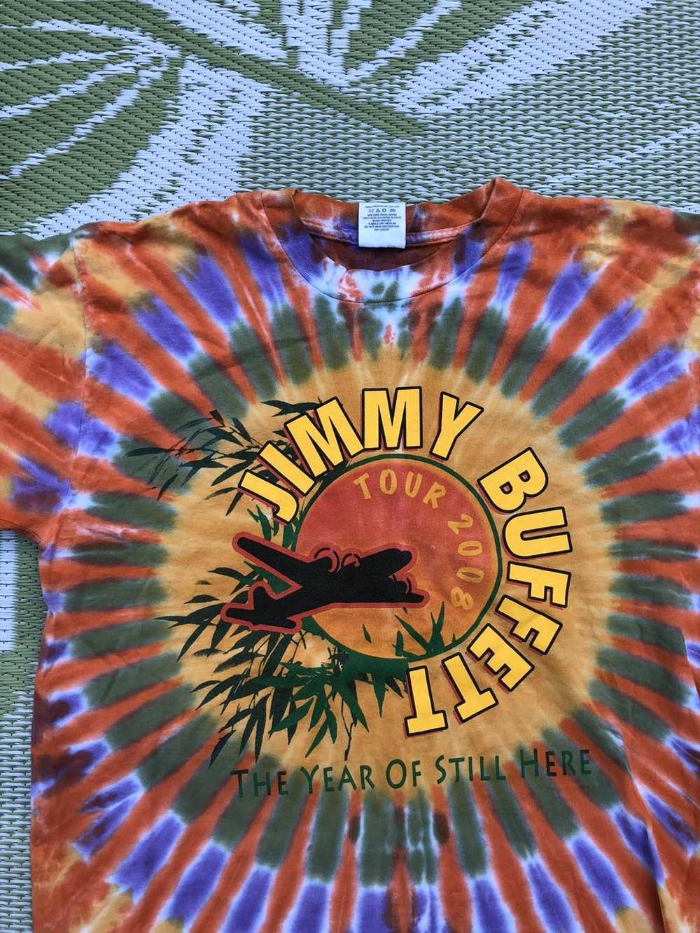 Band Tees × Tour Tee × Vintage Jimmy Buffet Tie-D… - image 2