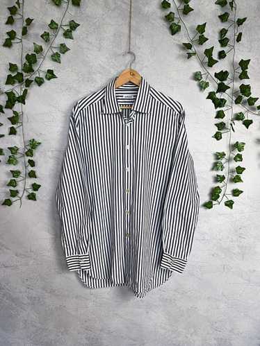 Kiton × Luxury × Vintage Kiton Striped Button Down