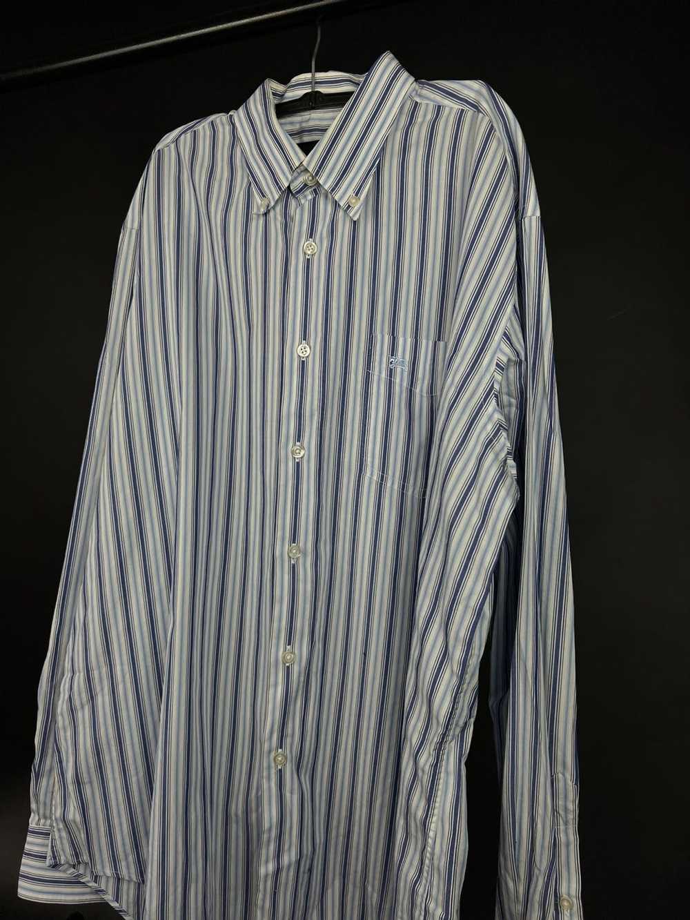 Burberry × Vintage VTG shirt Burberry London Ligh… - image 2