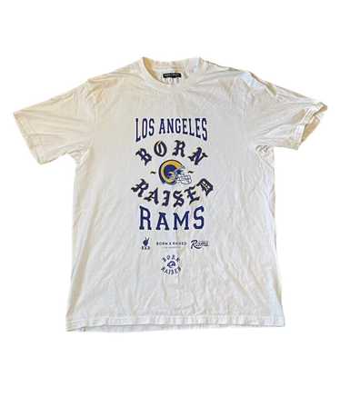 Los Angeles Rams Mens T-Shirt Born x Raised Black – THE 4TH QUARTER