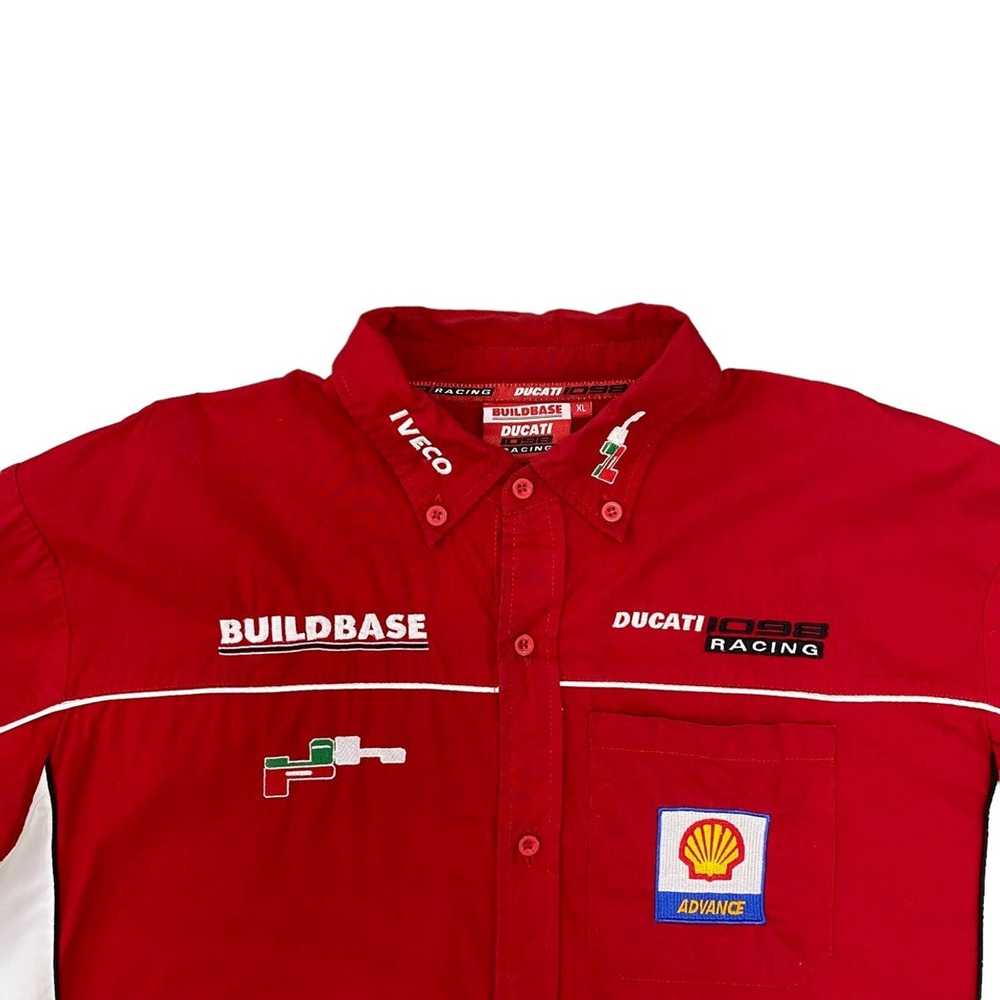 Ducati × Racing Ducati Racing Button Shirt Size XL - image 7