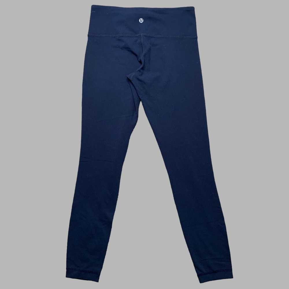 Lululemon Lululemon Mid Rise Navy Mesh Leggings - image 3