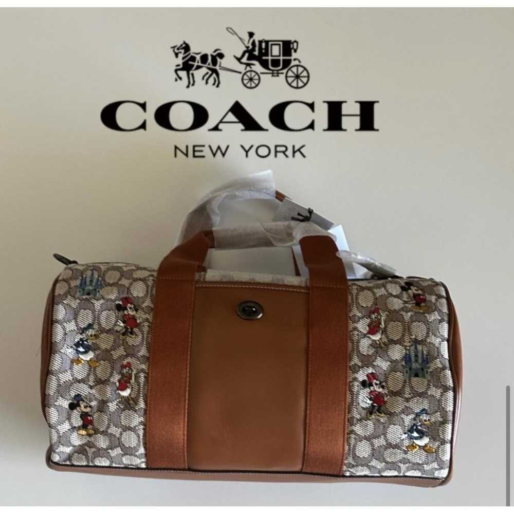 Coach Leather travel bag - image 5