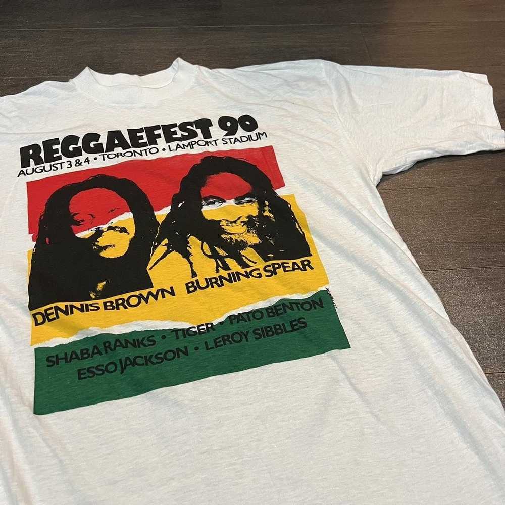 Band Tees × Rap Tees × Vintage vintage reggaefest… - image 2