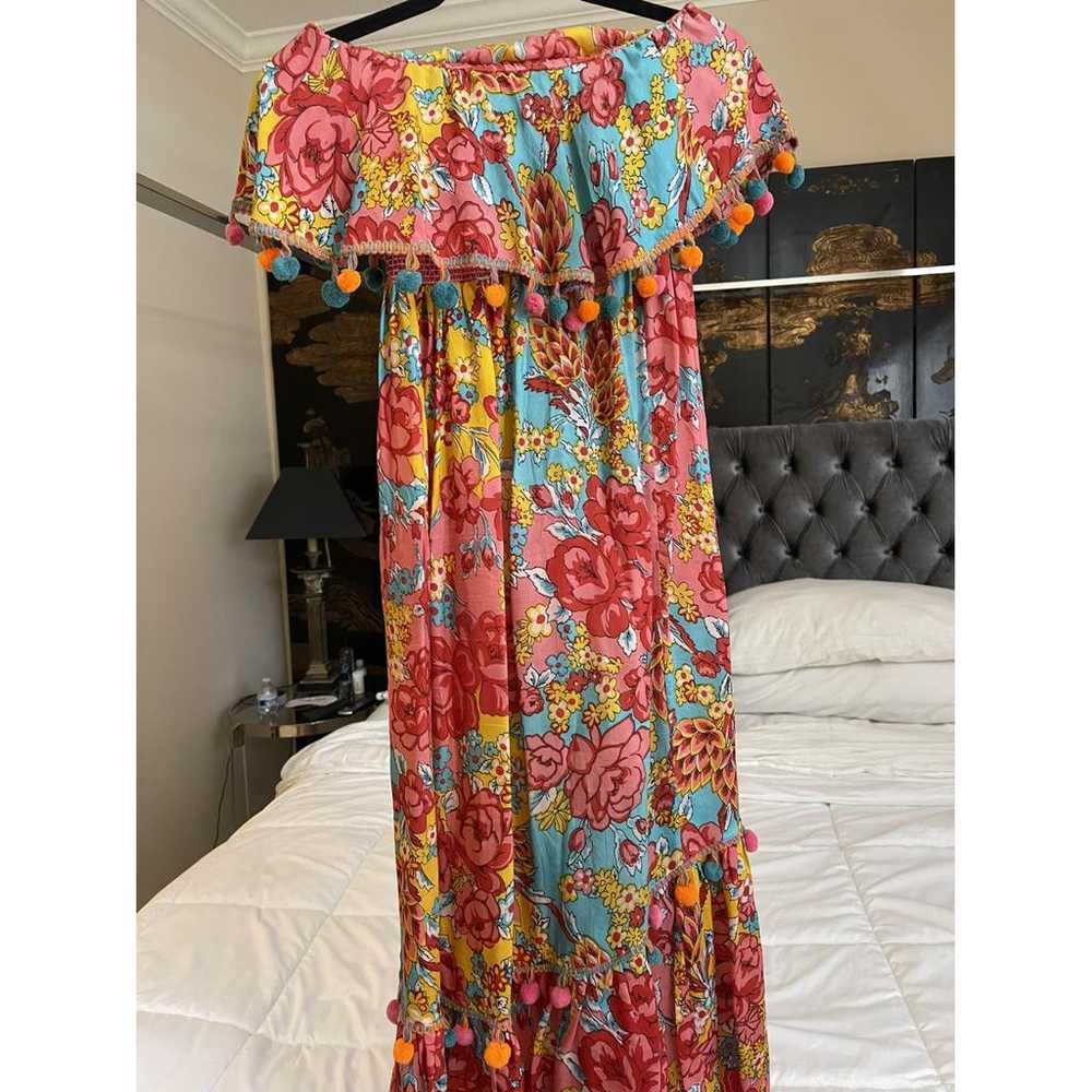 Calypso St Barth Silk maxi dress - image 8