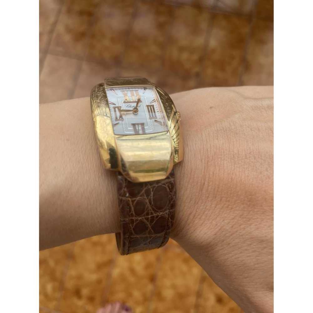 Chopard La Strada yellow gold watch - image 2