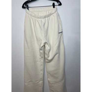 Madhappy NEW MADHAPPY FLEECE CREAM SWEATPANTS SZ M