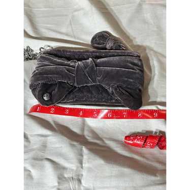 Juicy Couture Juicy Couture gray velour wristlet