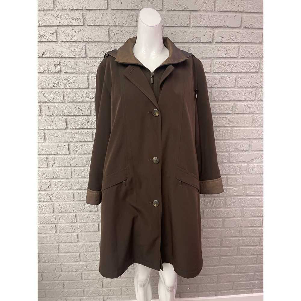 Other Gallery Petite Brown Water Repellent Rainco… - image 1